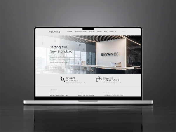 Revance Corporate Website